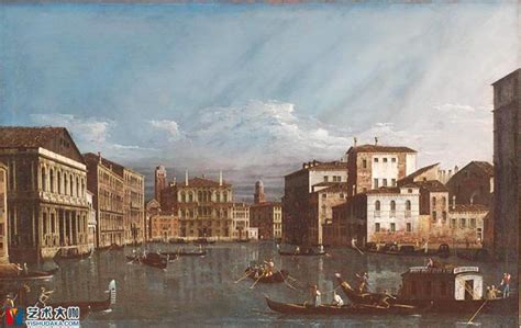 威尼斯鸟瞰图油画经典作品欣赏_贝洛托-艺术大咖