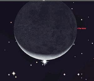 什么是“月掩金星”，是如何形成的，有没有月掩金星图片？ - 问版主⁉