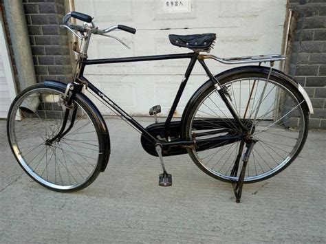 上海原厂永久老式26寸自行车男女直梁163型轻便单车复古老款单车-阿里巴巴