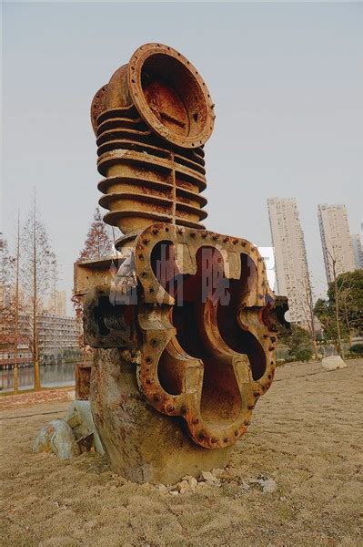 旧机器成雕塑旧厂房变观景长廊 五水共治新亮点-环保频道-浙江在线