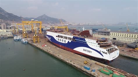 威海市交通运输局 工作动态 亚洲载客量最大客滚船“中华富强”轮正式投入威海-大连航线