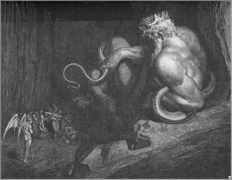 但丁《神曲》图文连载(24)：撒旦之口的三大叛徒+地狱之王的身体巨城（古代手稿插图、名家画作集锦） - 知乎