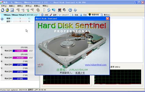硬盘监控工具/硬盘哨兵(Hard Disk Sentinel Professional) 图片预览