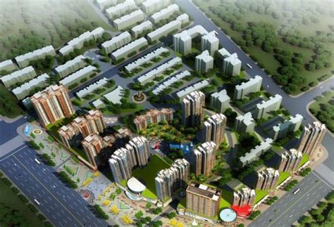 福星惠誉·武汉红桥城 综合体+住宅 UA国际SU模型 SU建筑三维模型SU模型