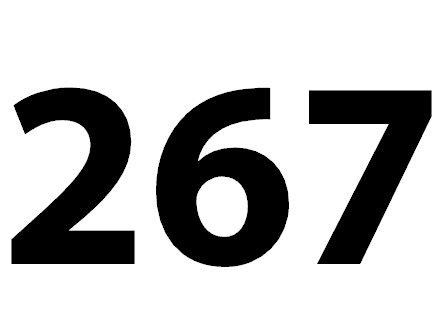 Zahl 267