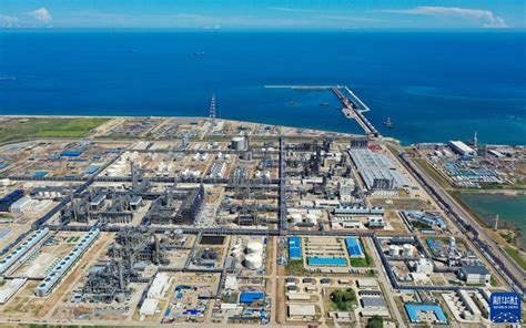 见摄自贸港｜海南炼化100万吨乙烯项目：总体进度完成超九成