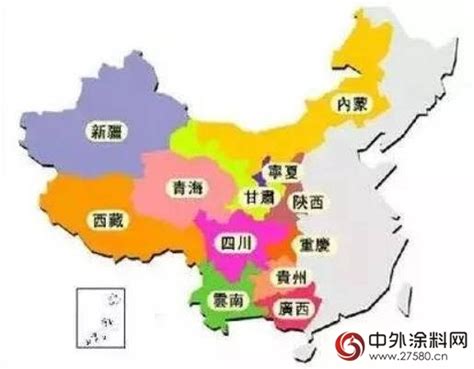 中国东中西三大区域分布数据 开源地理空间基金会中文分会,OSGeo中文分会,OSGeo中国中心,开放地理空间实验室