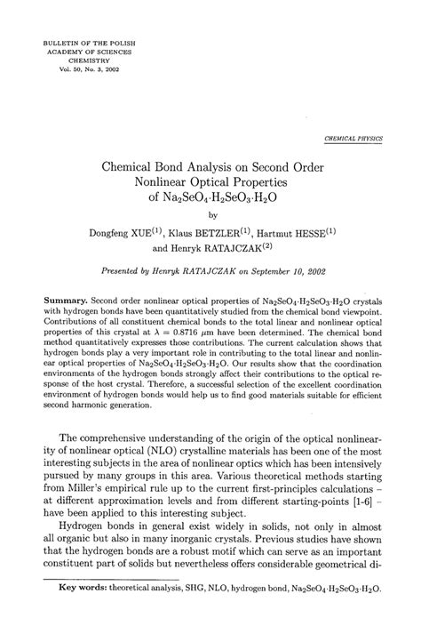 Figure 1 from Crystal structures of Na2SeO4·1.5H2O and Na2SeO4·10H2O ...