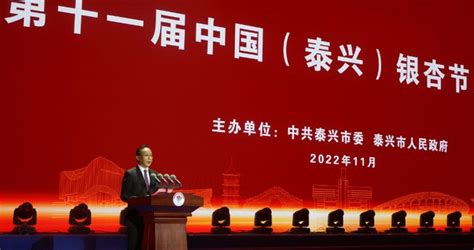 第十一届中国（泰兴）银杏节开幕泰兴建市三十年 把握“天时地利”再启航|泰兴市|中国_新浪新闻
