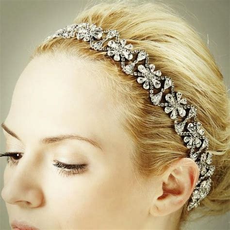 GERVAISE, Victorian Swarovski Kristall Hochzeit Stirnband, Art Deco ...