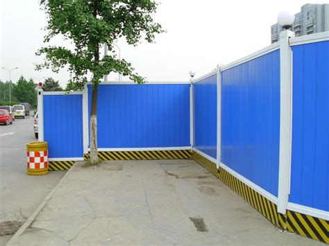 PVC围挡 供应安装PVC工程围挡 地铁施工围墙-阿里巴巴