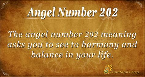 202 Angel Number: You