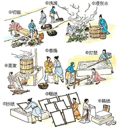 文化 | 中国四大发明之一——造纸术_原料