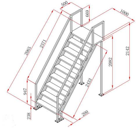 楼梯高度标准尺寸揭秘 楼梯的宽度一般是多少_建材知识_学堂_齐家网