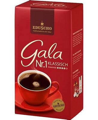 Eduscho Gala Nr. 1 Klassisch Ground Coffee (Pack of 2) - Macy