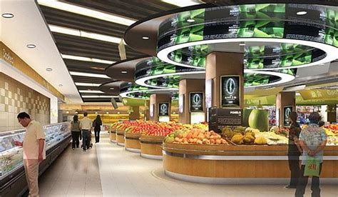 重庆超市装修设计公司/超市室内设计/超市整体布局规划|空间|家装设计|重庆鼎庭装饰_原创作品-站酷(ZCOOL)