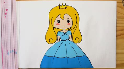 怎么画公主简笔画