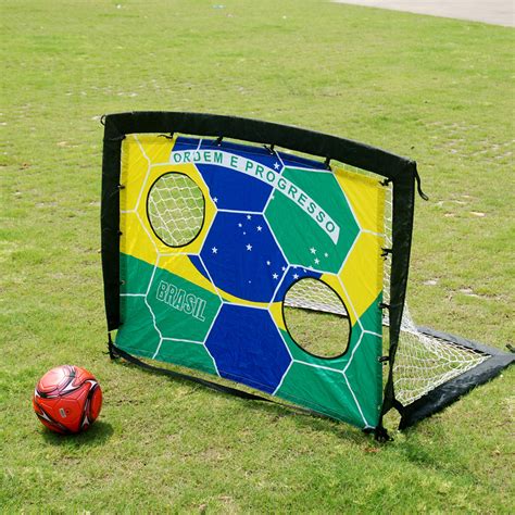 儿童足球门便携式可折叠足球门足球门网足球门架T9-阿里巴巴