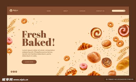 优质食品饮料蛋糕烘培网站模板_html精美食品饮料蛋糕烘培网页模板-凡科建站