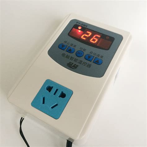 智能温控器 单显可调 温度控制器锅炉温控开关插座 品益温控器仪-阿里巴巴