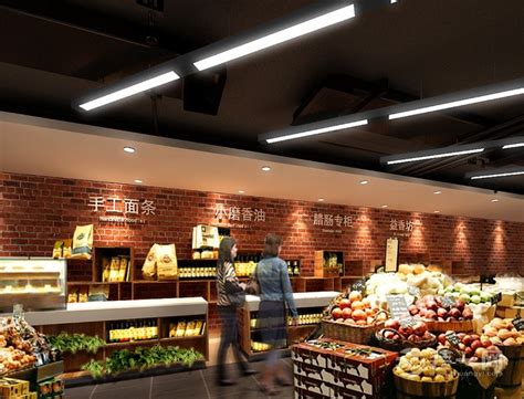 沈阳大东兴隆超市-大型商场设计效果图-公装效果图_装一网装修效果图