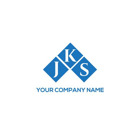 JKS letter logo design on WHITE background. JKS creative initials ...