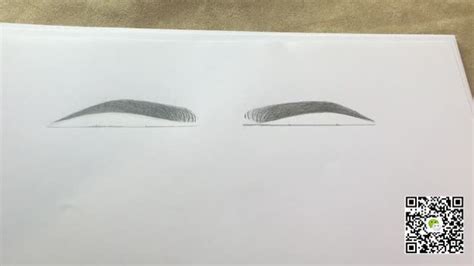 纸上画眉新手教材标准眉画法_腾讯视频