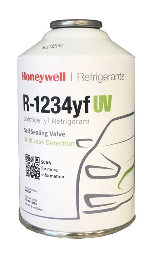 696UV R-1234yf Refrigerant with UV Leak Detection 8 oz Cans – FJC