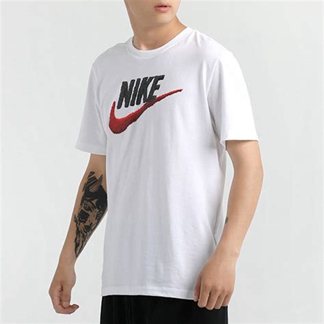 Nike 耐克 男装 休闲 短袖针织衫 运动生活 AR5007-010-耐克 Nike-男装-短袖T恤-12-酷爱购物网