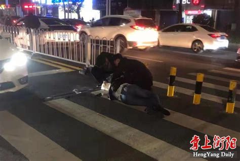 衡阳市人民政府门户网站-急救科医生下班路上遇上车祸现场，及时施救助伤者脱险
