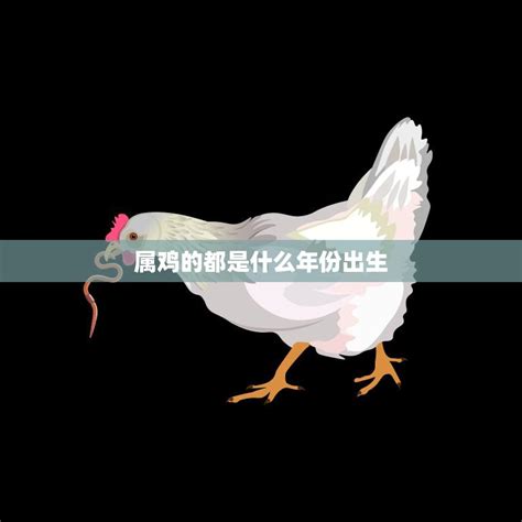 属鸡的都是什么年份出生(探寻中国十二生肖中的鸡年份)