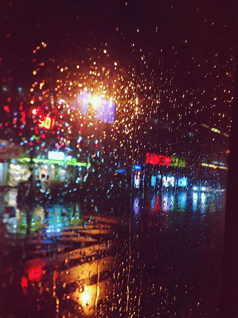 雨夜听雨图片夏天,夜雨图片意境雨天图片_大山谷图库