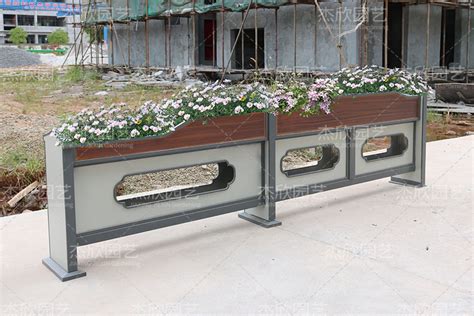 正方形玻璃钢花箱市政街区绿植种植箱_玻璃钢花箱 - 欧迪雅凡家具