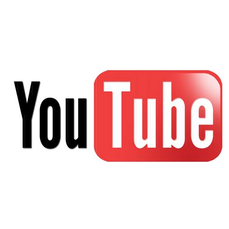 Youtube logo PNG transparent image download, size: 3507x2480px