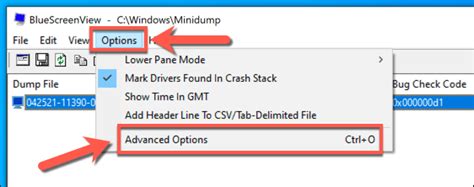 How to read Windows emergency memory dump (MEMORY.DMP).