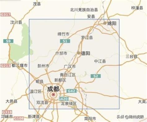 广汉市地图全图高清版,广汉市城区,广汉市_大山谷图库
