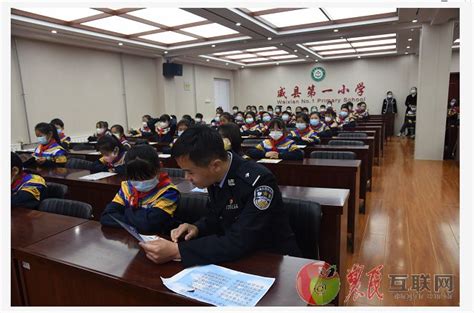 河北大城：禁毒宣传进学校-人民图片网
