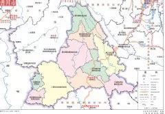 普洱市标准地图 - 普洱市地图 - 地理教师网