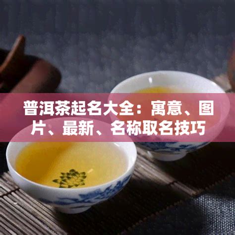 中国茶名集锦 令人神往 - 倾城网