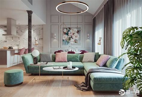 绿色北欧风格|空间|家装设计|猫会说话 - 原创作品 - 站酷 (ZCOOL)