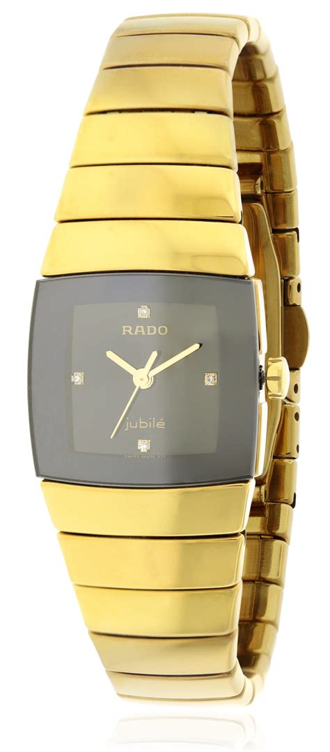 Watches for Men : Rado Centrix Jubilé Golden Black