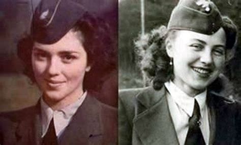 战争中的美少女，这么美，纳粹女军官
