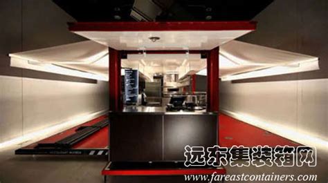 创意二手集装箱活动房屋之Muvbox快餐厅_远东集装箱网