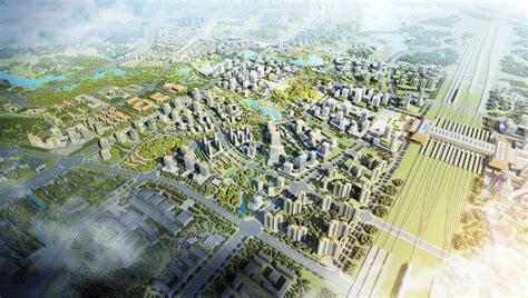 贵安新区绿色金融港总体城市设计及启动区优化设计方案 | 加拿大CPC - 景观网
