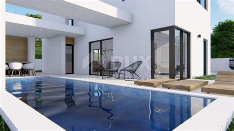 OTOK RAB, BARBAT - Moderno dizajnirana vila s bazenom (prodaja)