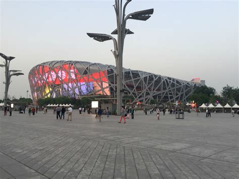 参与奥运体育娱乐大型专业的北京运动场地-国家体育场鸟巢-丫空间