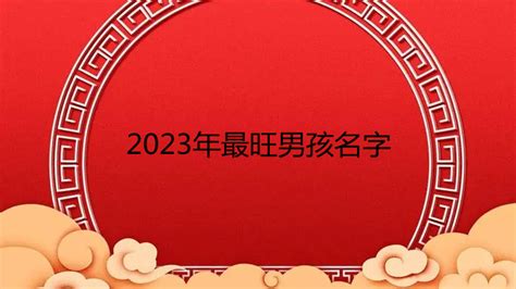 2023年最旺男孩名字大全_第一起名网