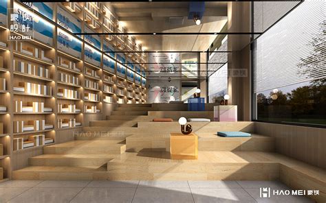 200方以内的两家小型书店如何设计装修布局？_