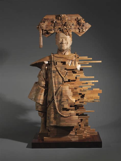 像素化木雕 | 台湾艺术家 韩旭东（Hsu Tung Han）