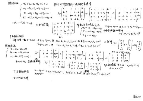 考研数学李永乐线性代数部分整理笔记。